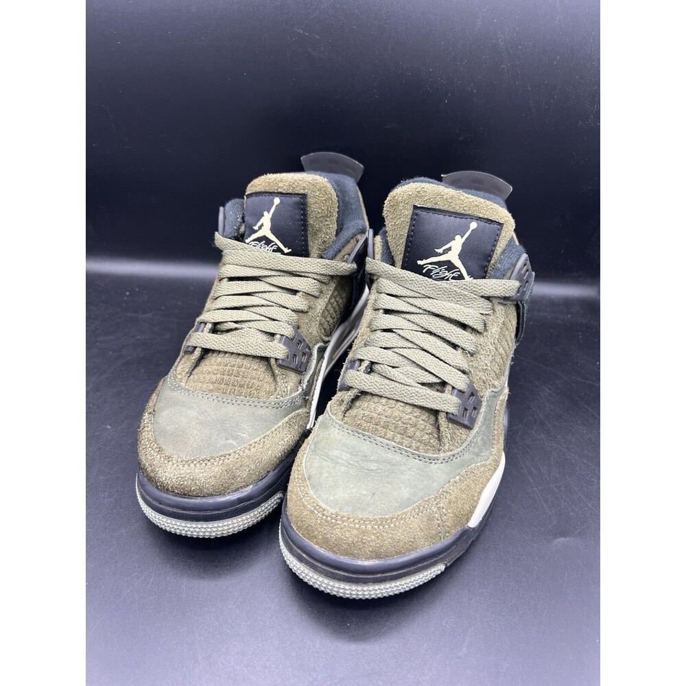 Air Jordan 4 Retro SE 'Craft Olive' (GS) SZ 4.5Y / Women’s 6 (FB9928-200) CLEAN